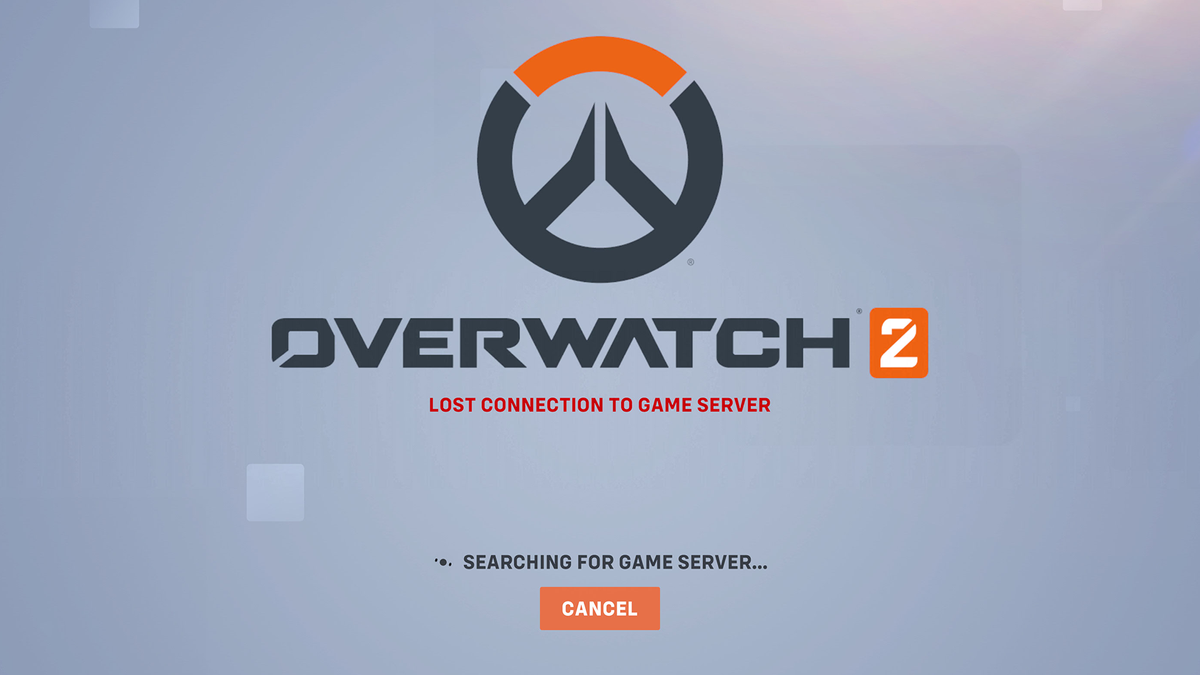 Overwatch 2 unexpected error screen