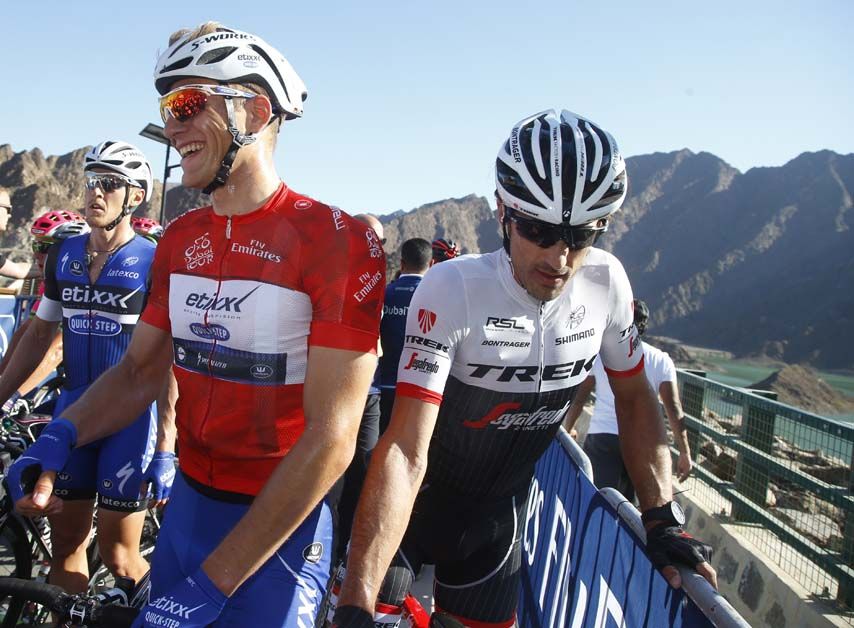 Fabian Cancellara and Marcel Kittel