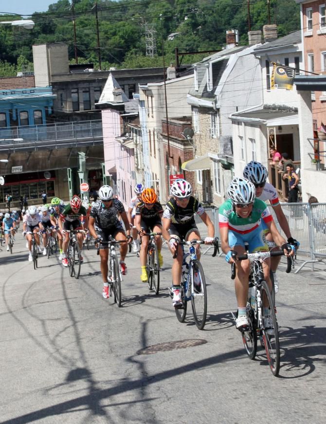 Astana Bepink Women&rsquo;s Team goes up to the front and just drills it- trying to shake some riders off the wall
