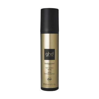 Product shot of ghd Bodyguard Heat Protect Spray, one of the best heat protection sprays