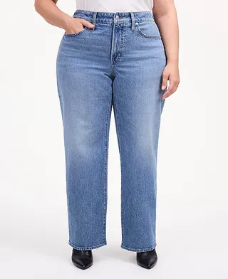 Madewell, The Plus Perfect Vintage Wide-Leg Jean