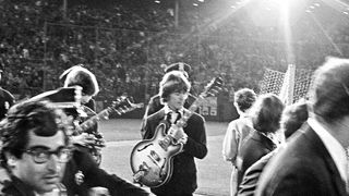 The Beatles at Candlestick Park, their final live performance