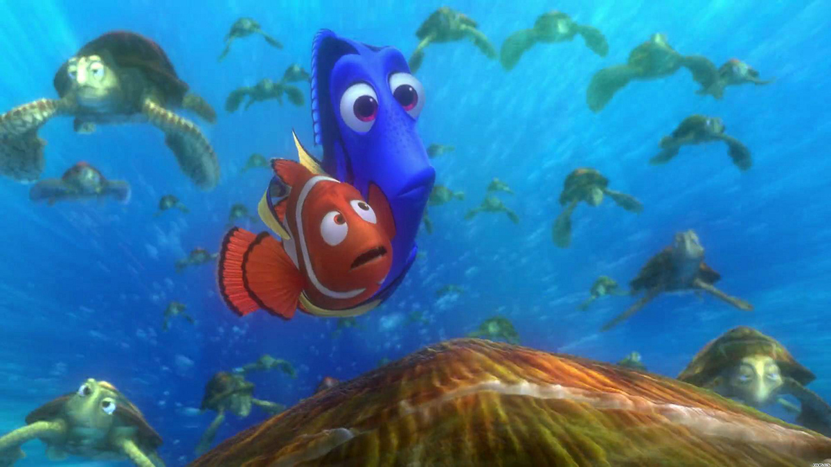 Marlin and Dory from Pixar&#039;s Finding Nemo