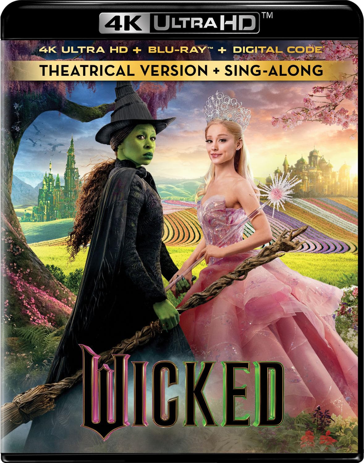 Wicked - 4k Ultra Hd + Blu-Ray + Digital [4k Uhd]