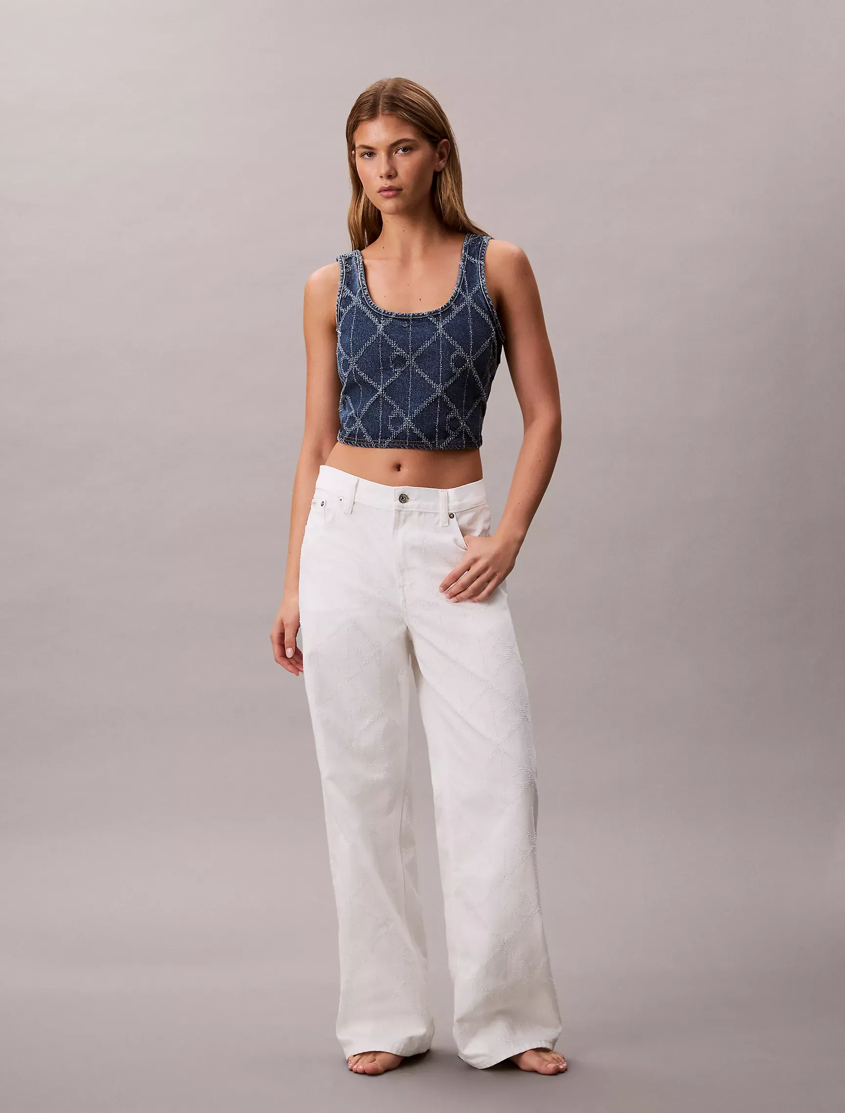 Low Rise Baggy Jeans