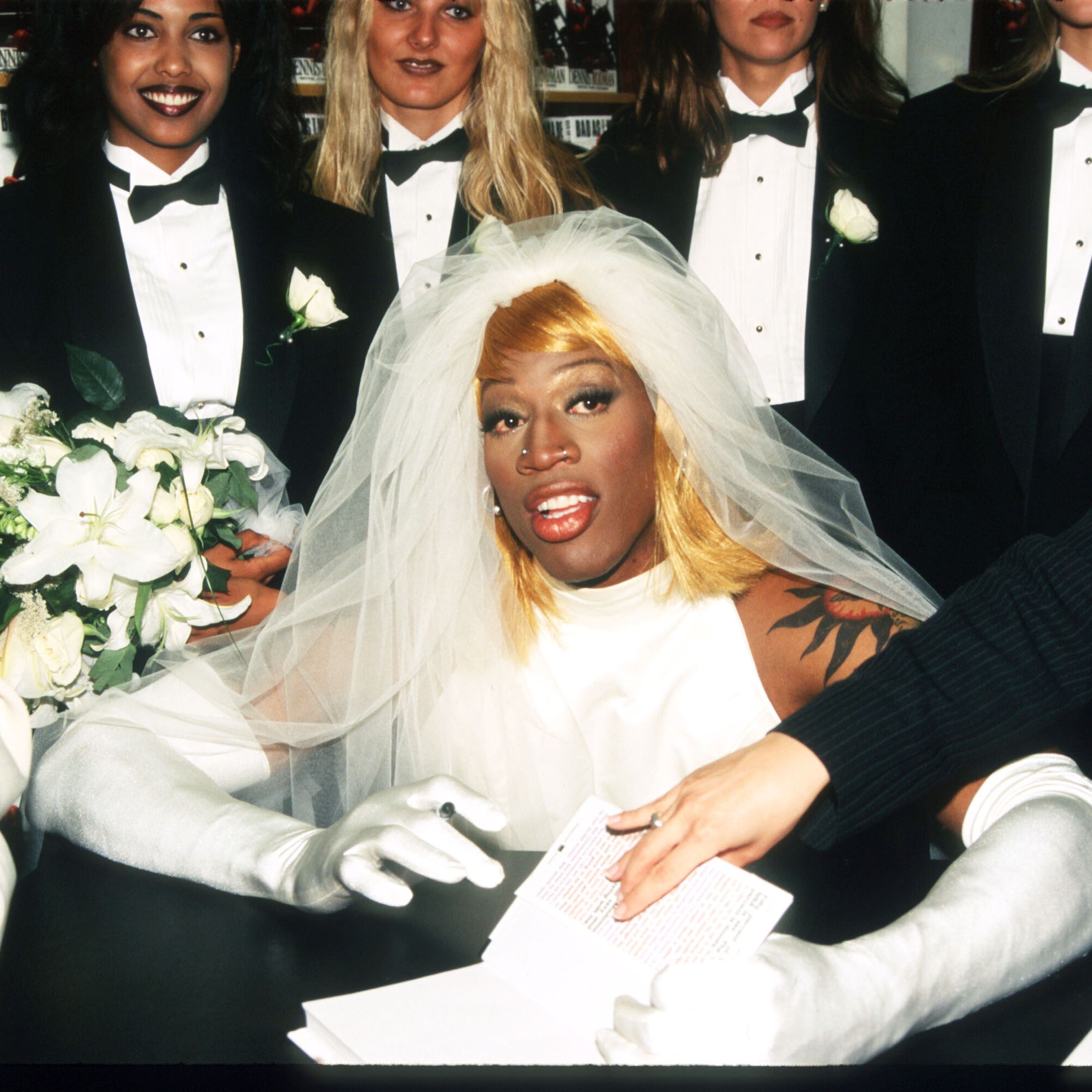 The Time Dennis Rodman Married Himself Marie Claire