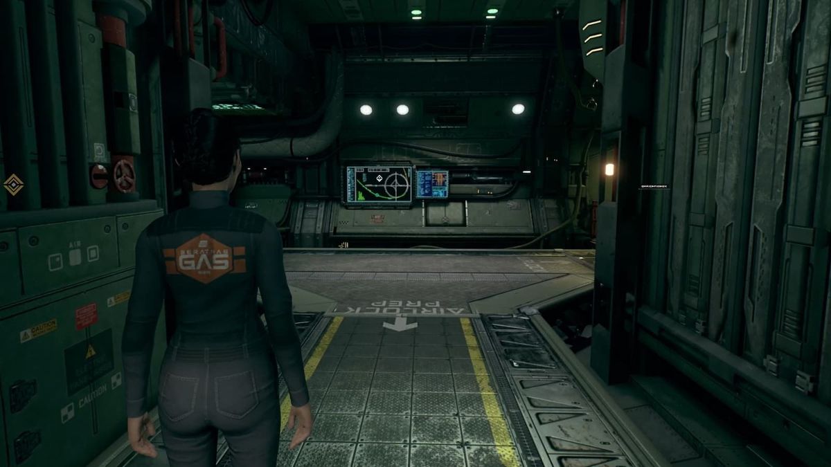 Screenshot from The Expanse: A Telltale Series video game.