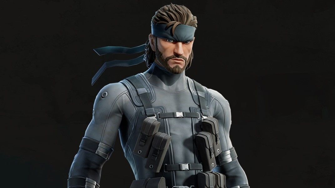 Solid Snake in Fortnite.