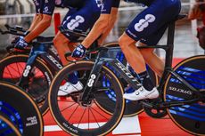 Team DSM on Scott bikes at the Vuelta a España 2023