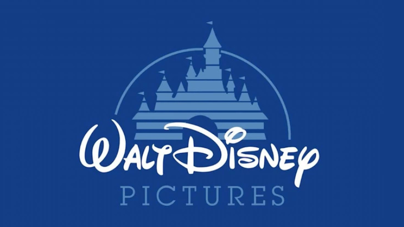 Disney Castle logo from 1990s with softer blue coloring