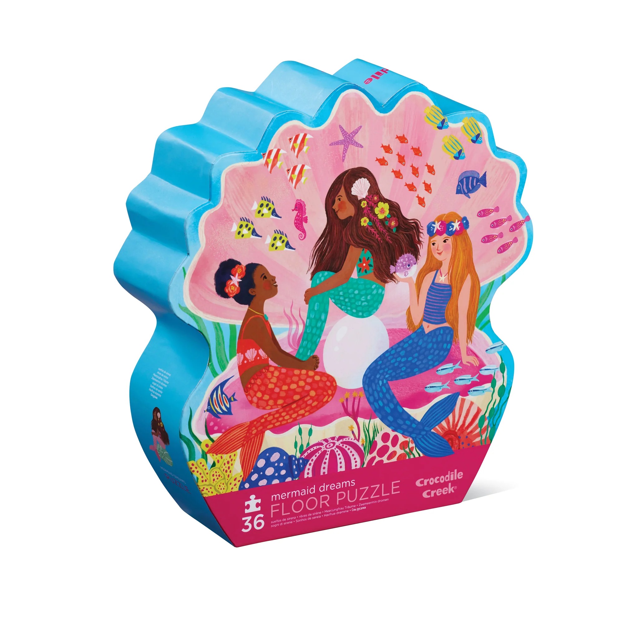 crocodile creek, 36-Piece Puzzle - Mermaid Dreams