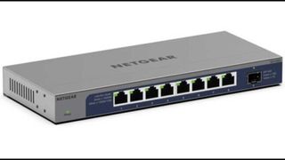 The new NETGEAR GS108X unmanaged switch.