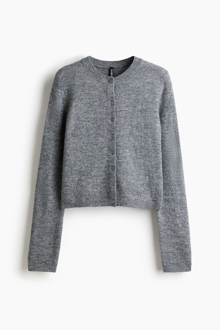 Fine-Knit Cardigan