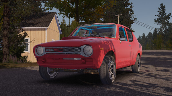 An image from the video game My Summer Car