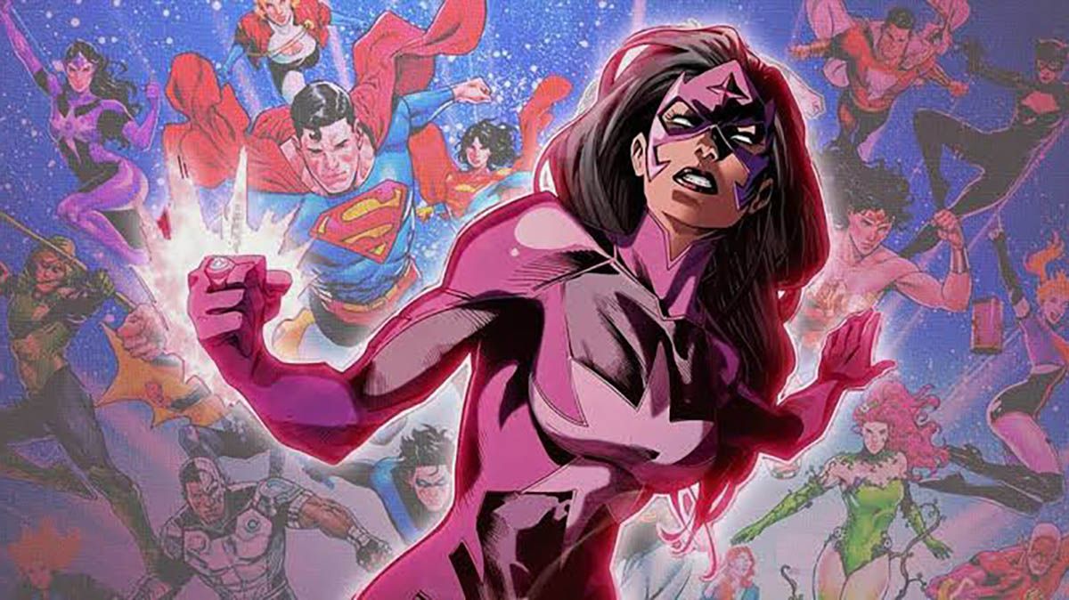 Lanterns episode 6 introduces a character with major comic book ties to Hal Jordan — and it's someone we first met in Ryan Reynolds' disastrous 2011 Green Lantern movie 3 An image of Carol Ferris/Star Sapphire in front of a collage of DC comic book heroes