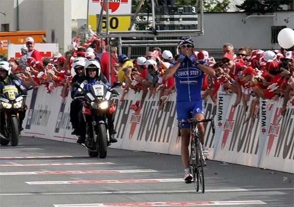 Stage winner Alessandro Proni (Quickstep-Innergetic)