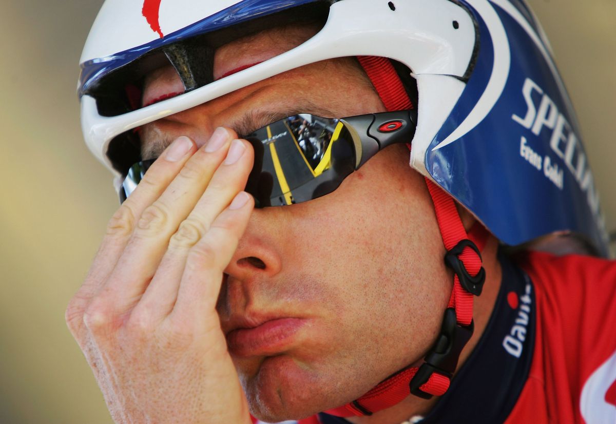 Cadel Evans before the prologue of the 2006 Tour de France