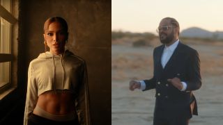 Anitta in the Envolver music video ;Maxwell in the Off music video