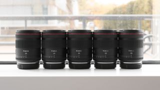 Canon RF 85mm f/1.4L VCM with the range of Canon hybrid lenses