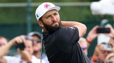 Jon Rahm takes a shot at the LIV Golf Greenbrier tournament