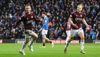 Hearts at top of the Scottish Premiership