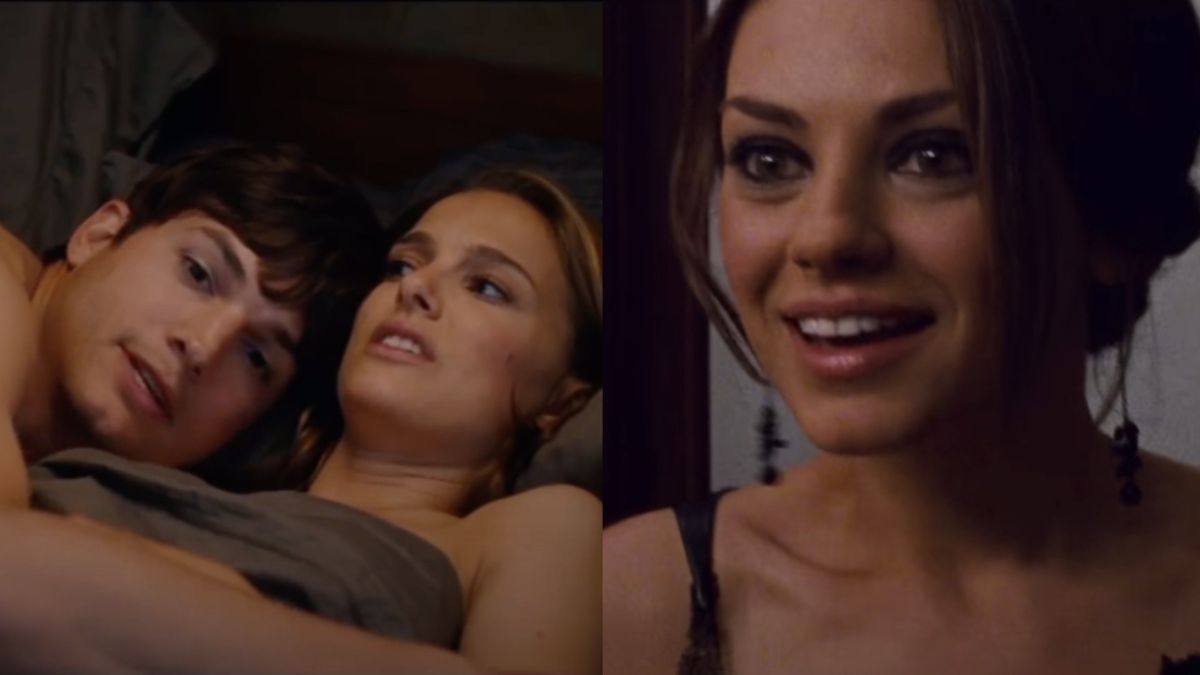 Ashton Kutcher And Natalie Portman Joke About Mila Kunis And ‘All Making Out’ With One Another During One Movies Period