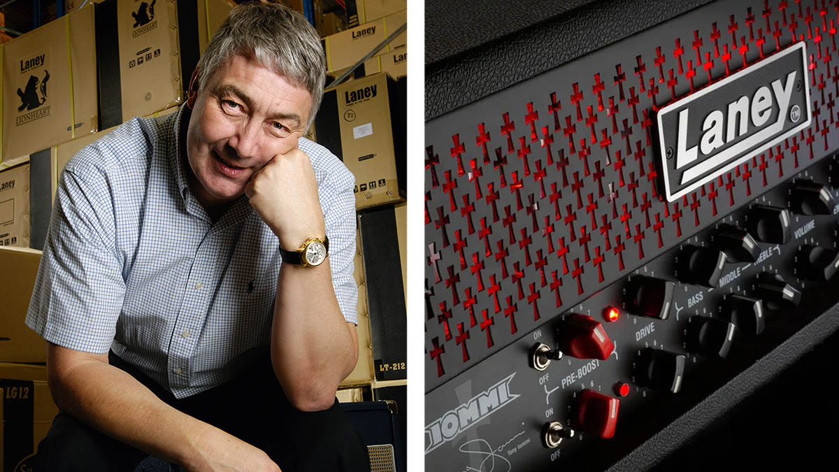 Lynton Laney, the late founder of Laney Amplification