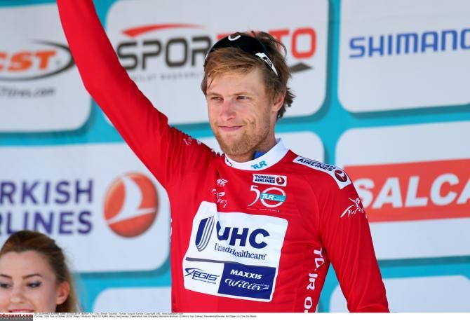 Marc de Maar (UnitedHealthcare) back in the red jersey