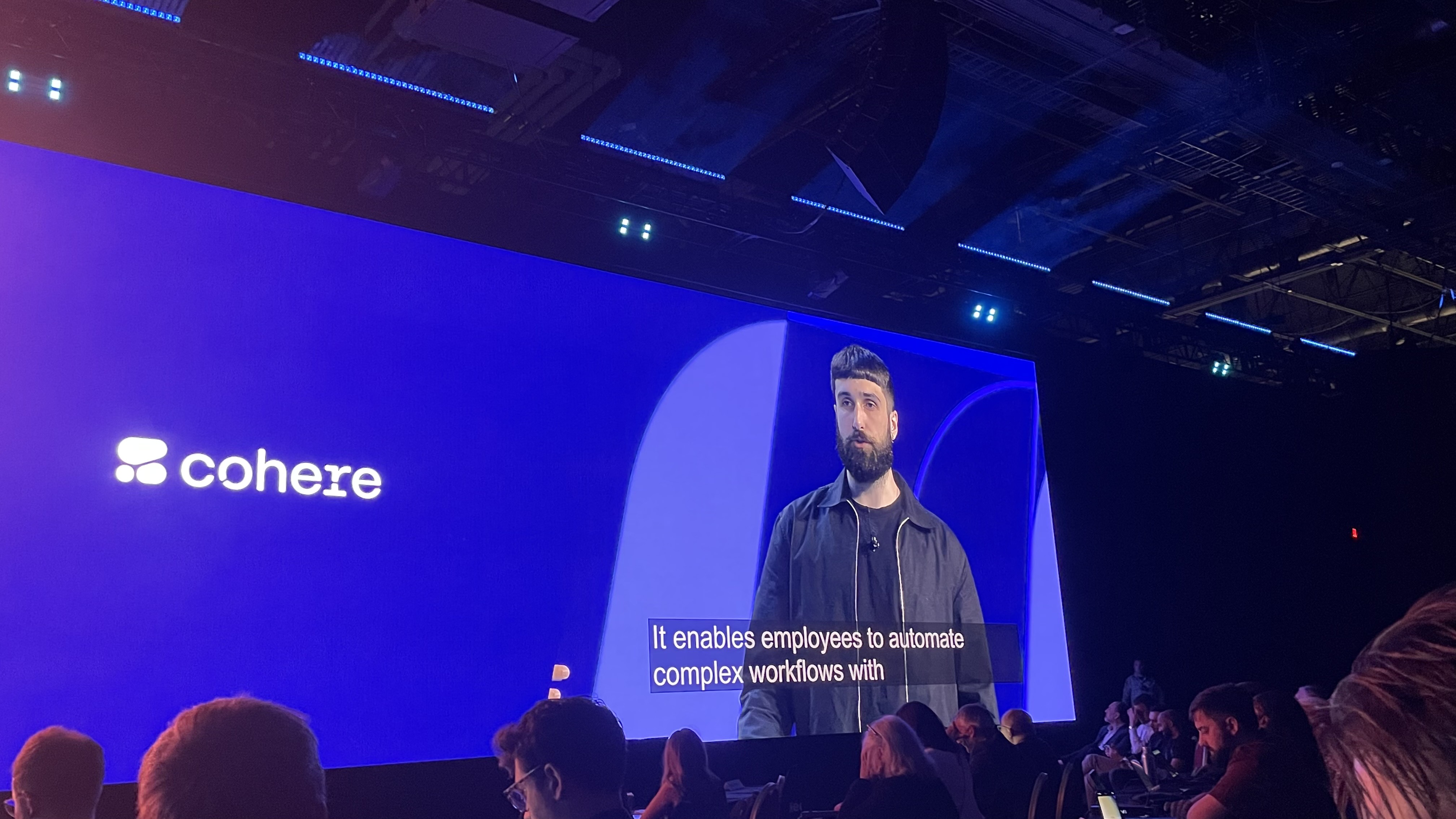 Cohere CEO Aiden Gomez