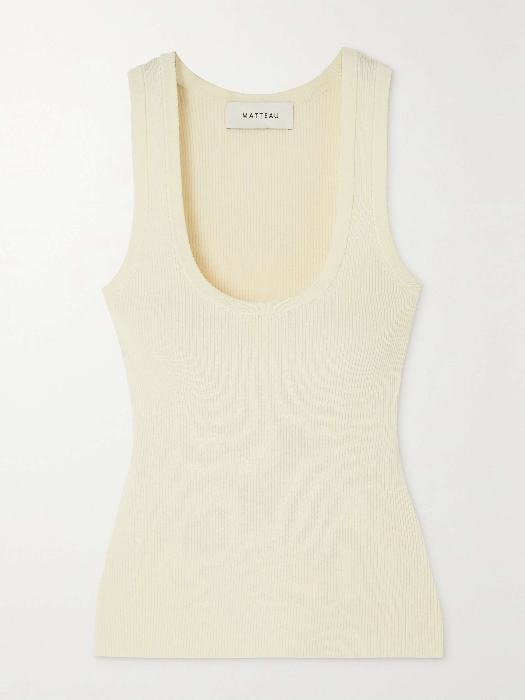 + Net Sustain Ribbed-Knit Tank