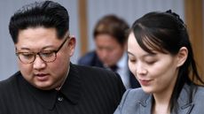 Kim Yo-Jong pictured with Kim Jong-Un in 2018