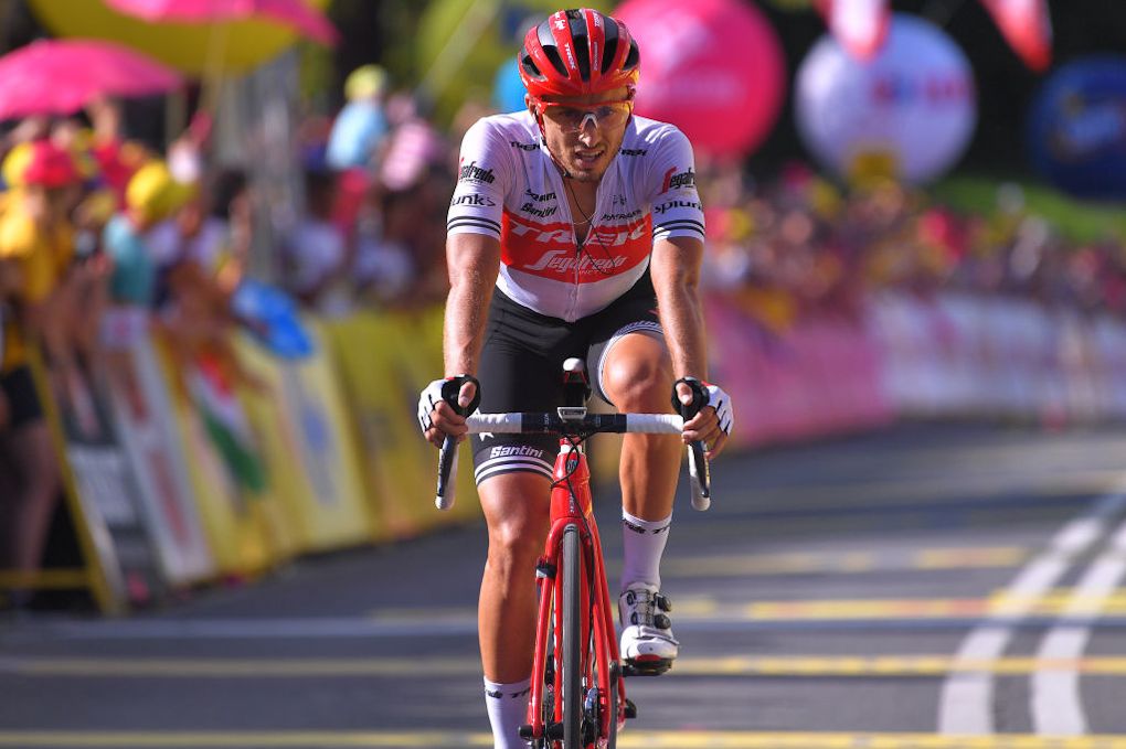 Gianluca Brambilla finishes third on stage 7 at Tour de Pologne