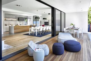 Palo Alto Home Porch Living Space by Maydan Architects featuring Paola Lenti furniture