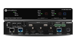 The Atlona Omega Series switcher that now supports HDBaseT.