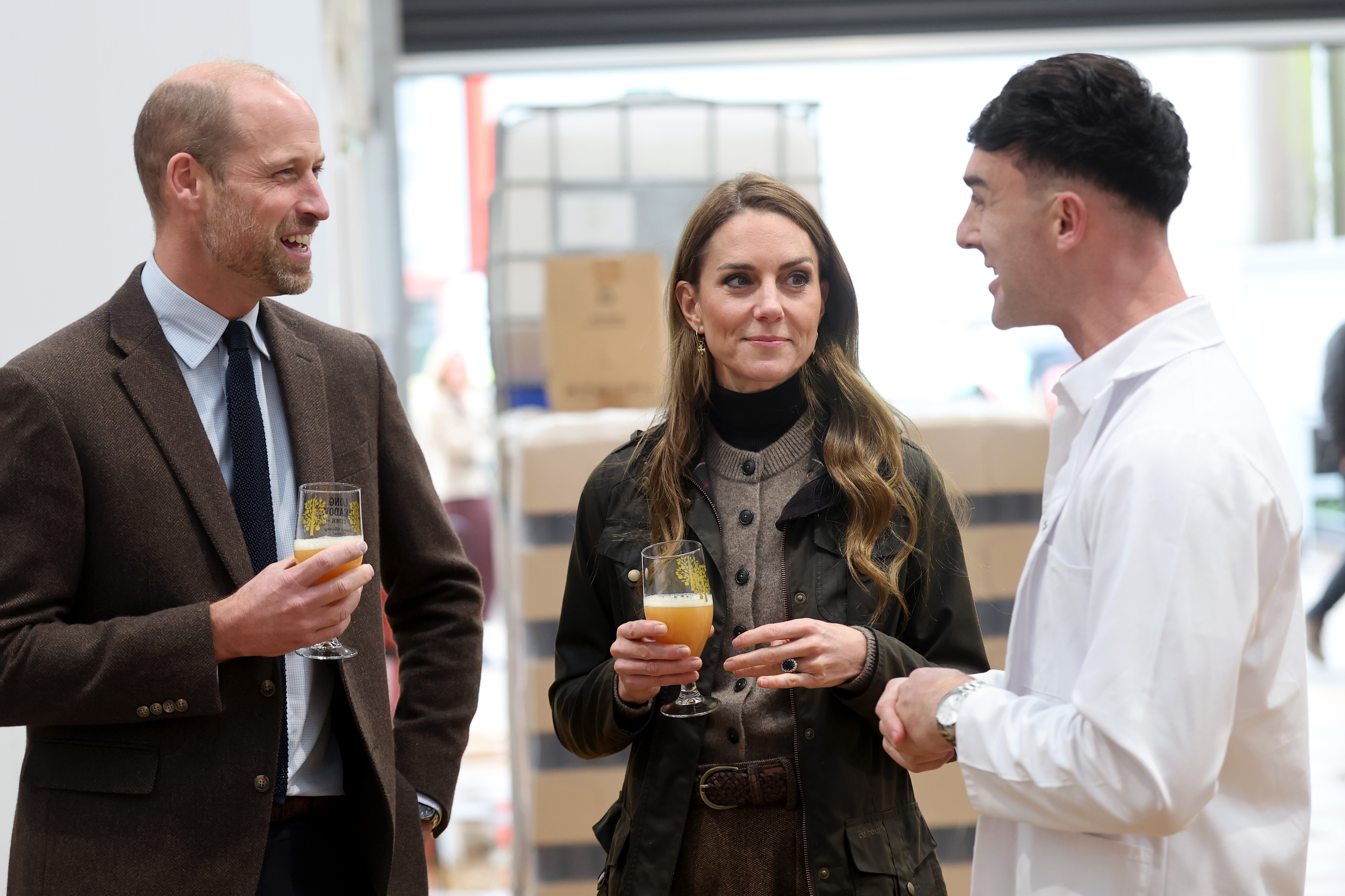 Prince William Kate Middleton Apple Cider