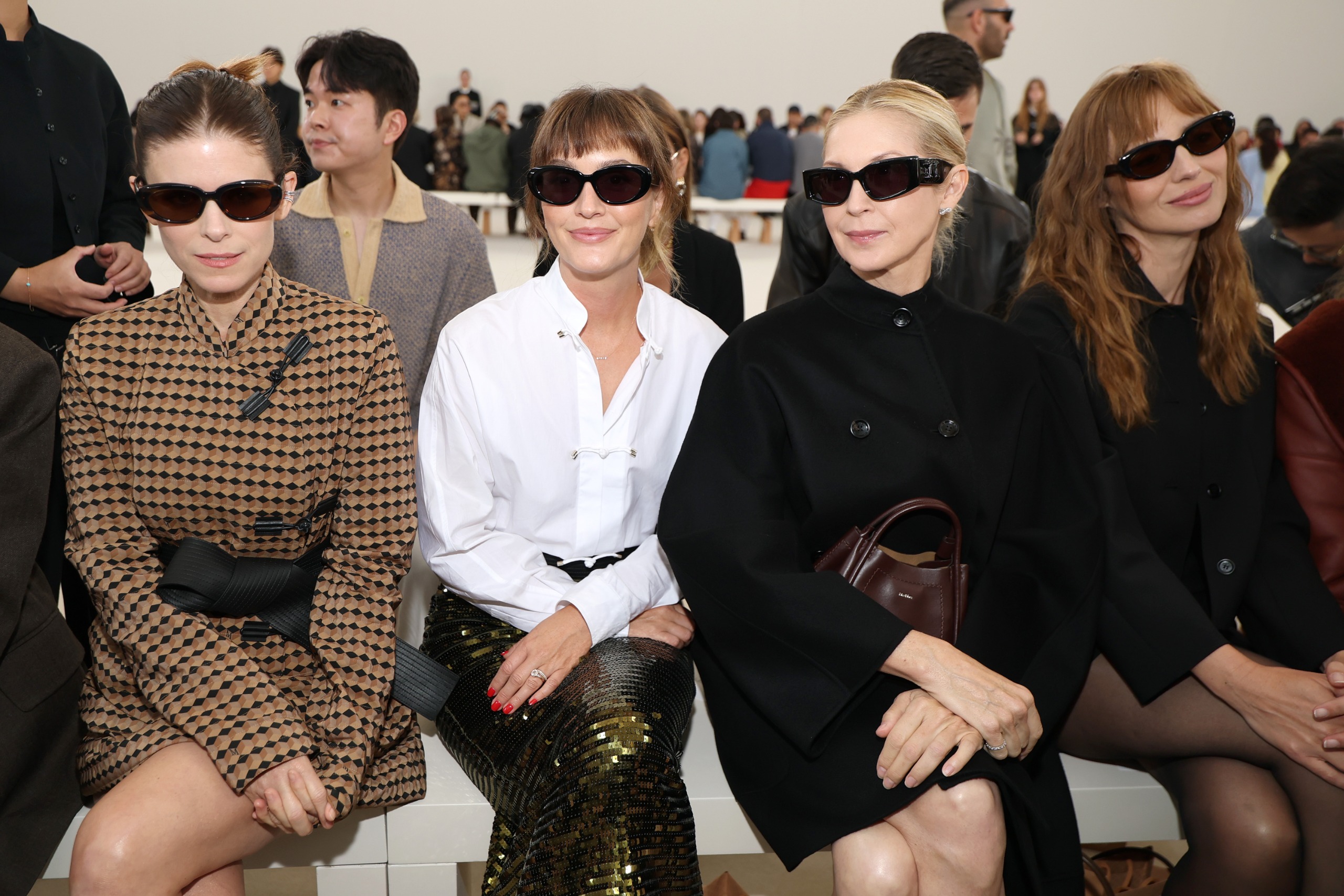 'Gossip Girl's Leighton Meester and Kelly Rutherford reunited at Max Mara's Milan Fashion Week show