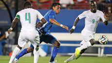 Ivory Coast players during the International friendly match with El Salvador