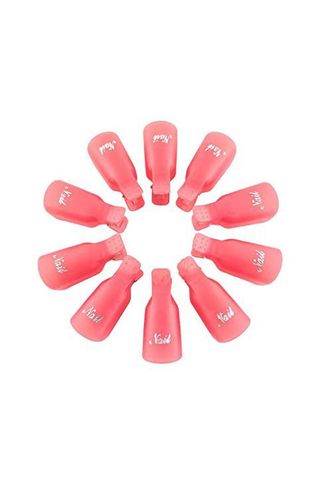 Reusable Nail Art Soak Off Cap Clip