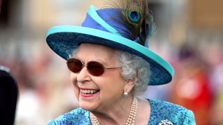 Queen Elizabeth II hosts a Garden Party at Buckingham Palace on May 31, 2018 in London