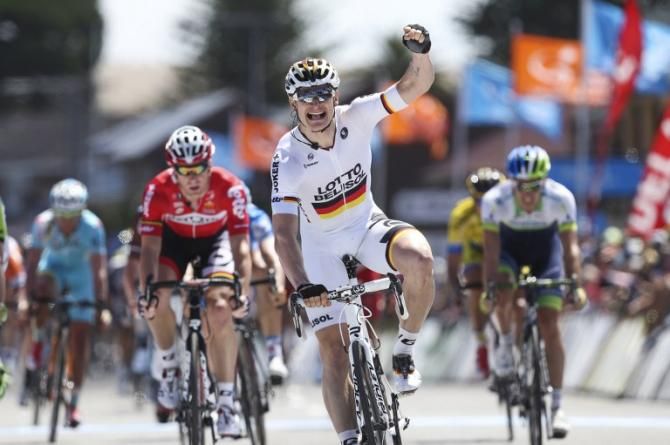 Andre Greipel won the day's stage into Victor Harbour