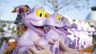 Figment popcorn bucket at Walt Disney World