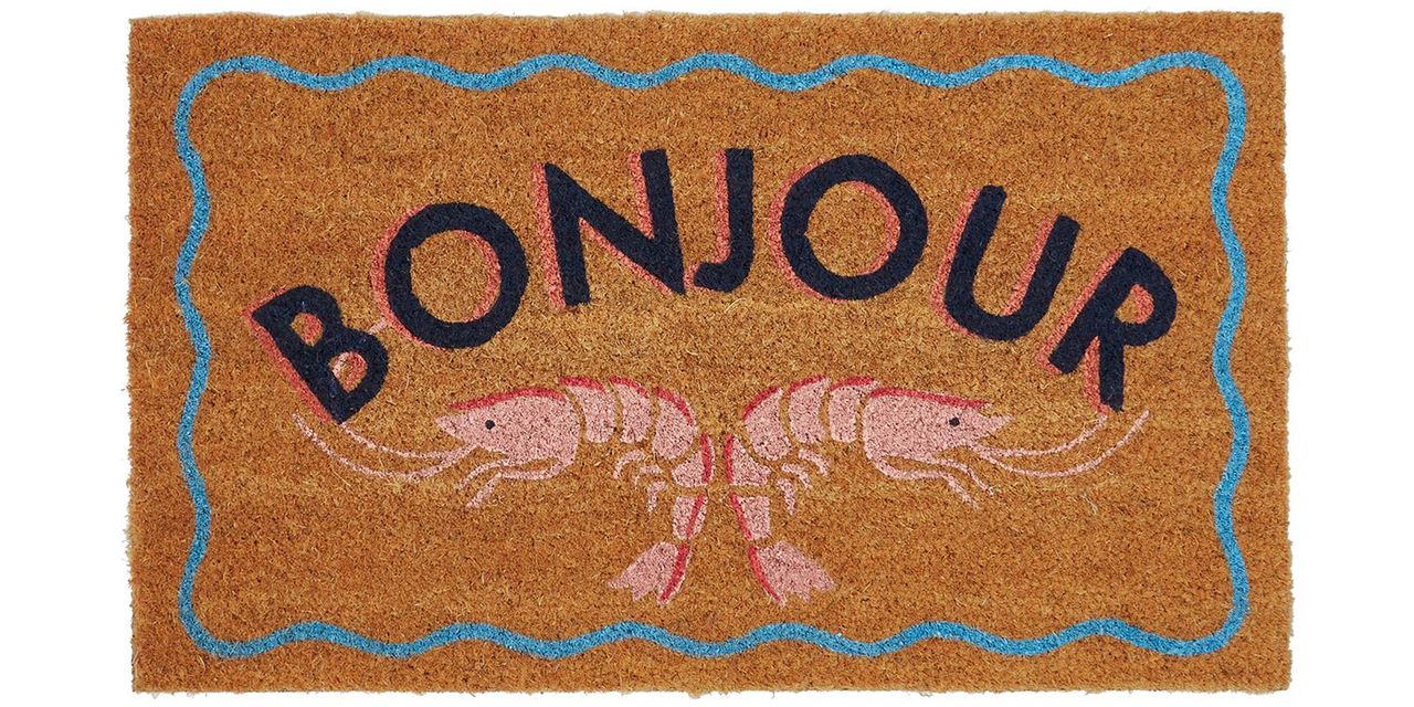 Shrimp door mat