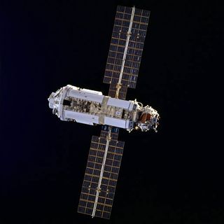 The Zarya Control Module was the first piece of the International Space Station to take flight.