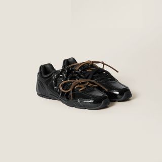 New Balance X Miu Miu 530 Sl Patent Leather Sneakers