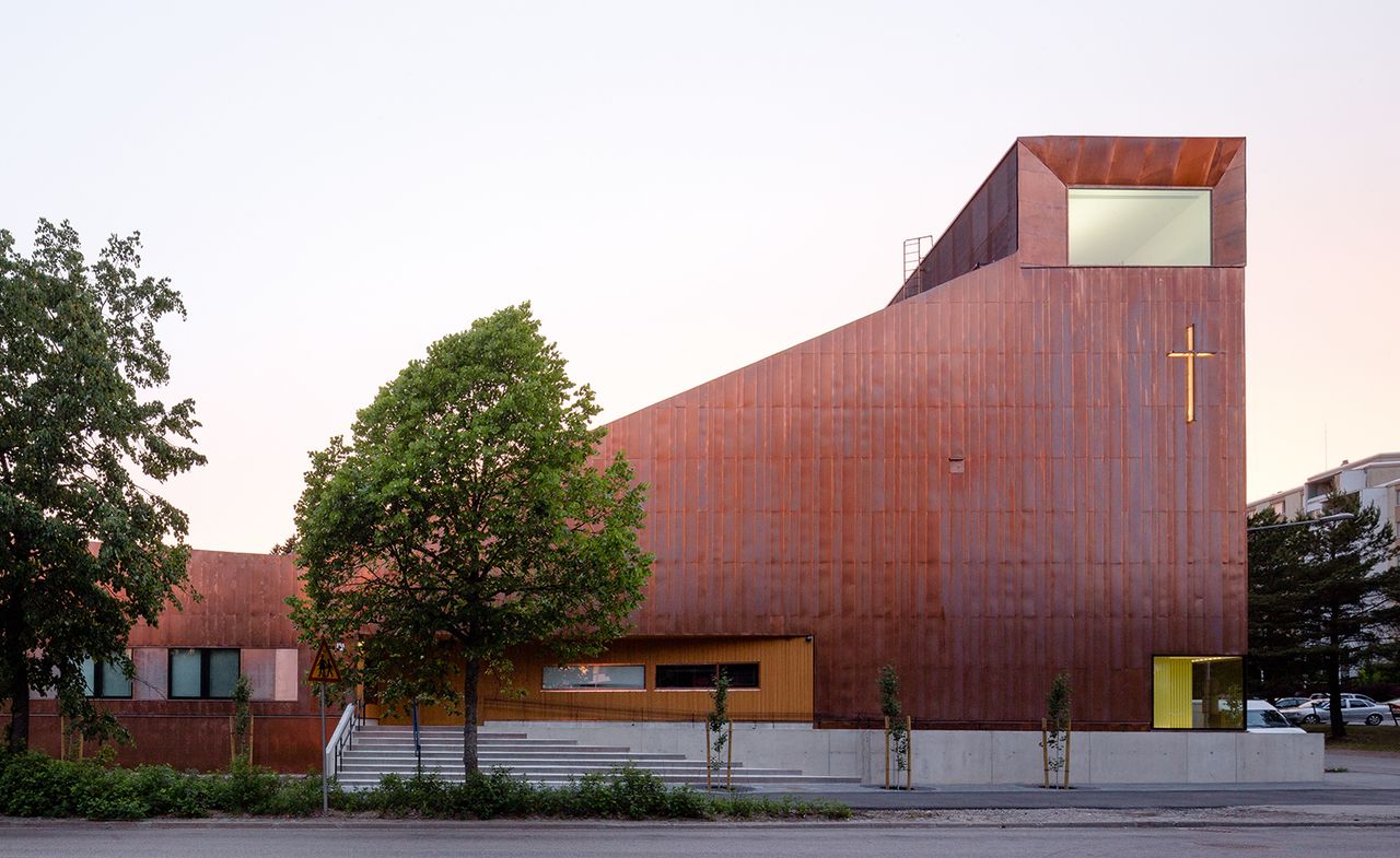 High rise: a chapel in a Helsinki suburb is a vaulting success