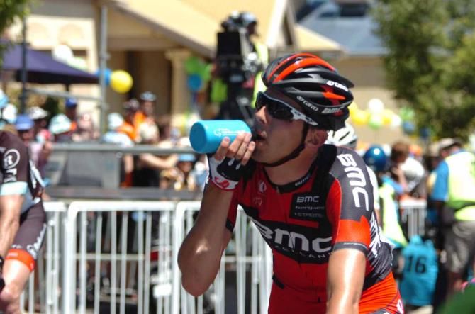 Thirsty work at the Tour Down Under.