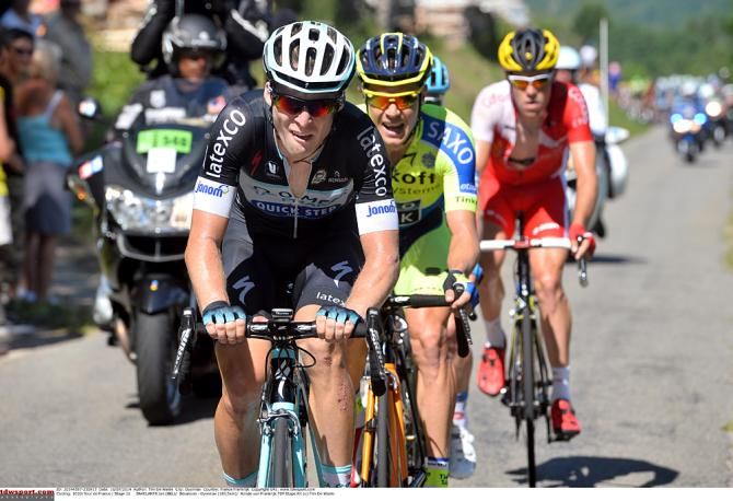 Jan Bakelants (Omega Pharma) on the attack
