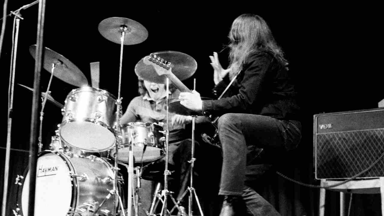 Taste performing onstage in the late 1960s