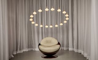 Esfera lounge swivel chair by Ricardo Fasanello, for Espasso