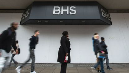 BHS flagship store on Oxford Street